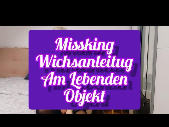 Wichsanleitung am Lebenden Objekt