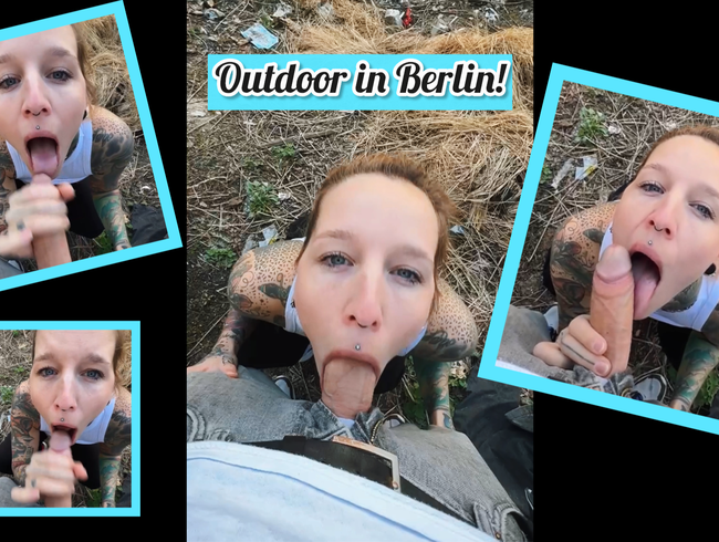 SPONTANER USER BLOWJOB! OUTDOOR..MITTEN IN BERLIN!