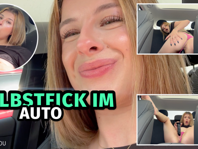 Selbstfick im Auto