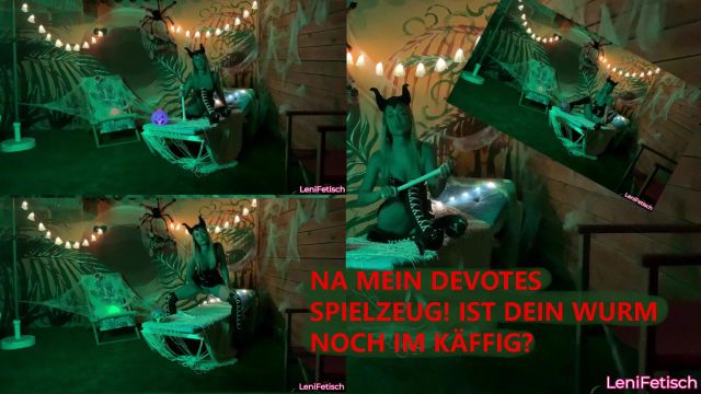 na-mein-devotes-spielzeug-ist-dein-wurm-noch-im-kaeffig-lenifetisch