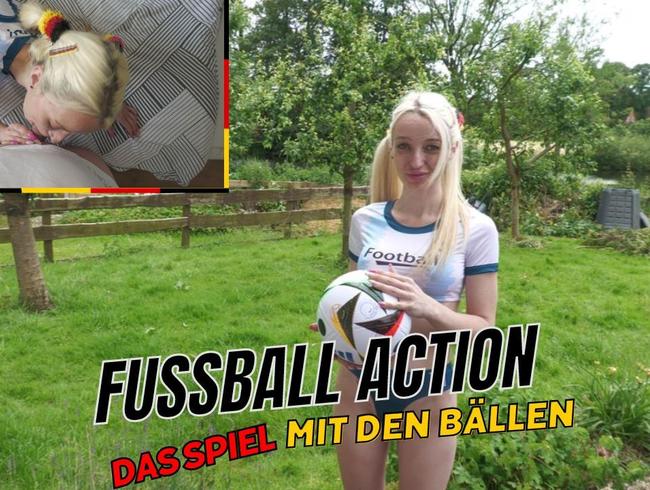 Fussball-Action: Das Spiel mit den Bällen