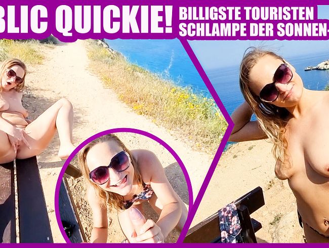 PUBLIC QUICKIE! Billigste TOURISTEN SCHLAMPE der Sonnen-Insel?