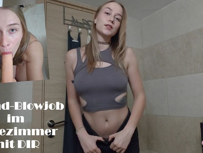 Fremd 1Blowjob im Badezimmer mit DIR